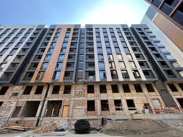 недвижимость в рассрочку: 1 бөлмө, 48 кв. м, Элитка, 5 кабат, ПСО (өзү оңдоп түзөтүп бүтүү үчүн)