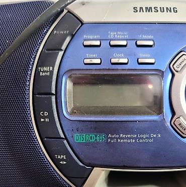 электро бонго: МАЙФУН, бумбокс SAMSUNG RCD-695, в хорошем состоянии, радио и CD плеер — 3