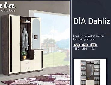ikinci el dehliz dolabı: DiA Dəhliz Dəstı – “Ceviz Krem” rəng çaları — 1