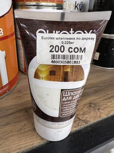 лак для декора: Шпатлевка Eurotex для дерева в удобной упаковке-тюбике. Легко