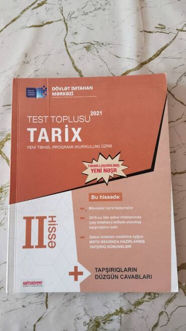 kimya test toplusu 1 ci hisse suallari: Tarix test toplusu 1 ve 2 hisse