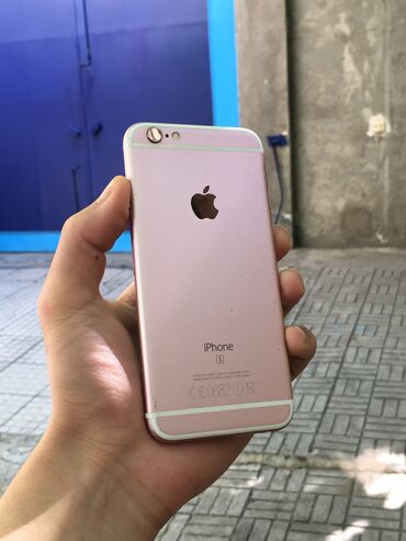 apple iphone 6s: IPhone 6s, < 16 GB, Çəhrayı, Barmaq izi