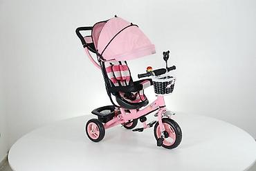 vespa za devojcice: Tricikl 000009 – Roze (Šifra proizvoda: 000009-60) Multifunkcionalni — 1