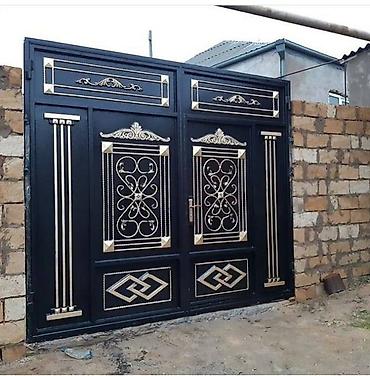 Həyət darvazaları: 650manatdan bawlayan qiymetlerle istenilen olcude sifariw qebul olunur — 2