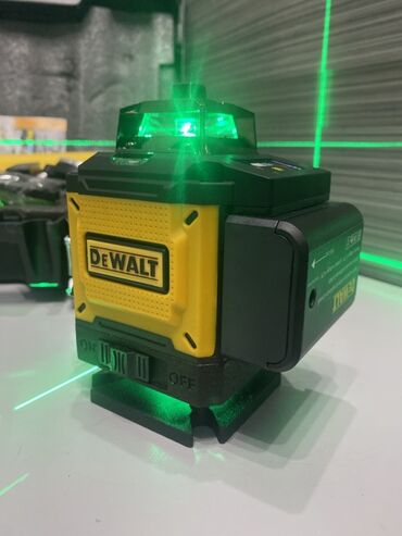 Лазерные уровни: Лазерный уровень DeWALT с зелёным лучом Полный комплект Новый Адрес