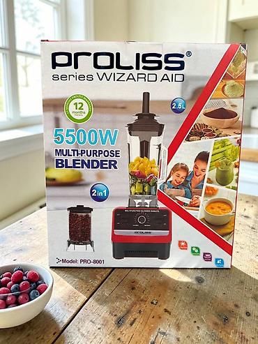 mix pro: Блендер PROLISS Series Wizard Aid PRO-8001 - Мощность: 5500 Вт - Тип — 1