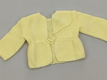 sweterek żółty: Kardigan, Wcześniak, stan - Bardzo dobry