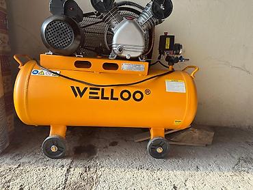 Alətlər: WELLOO markalı hava kompressoru - Güc: təkfazalı elektrik mühərriki — 1