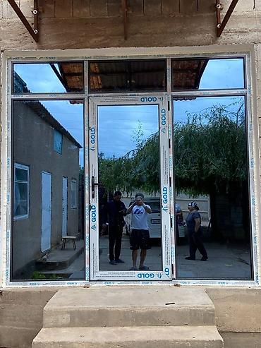 russian language: Пластиковое окно на заказ, Тип окна: Панорамные, Бесплатная установка, Без рассрочки — 8