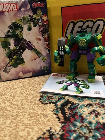 лего пластины: Lego: 76241 Hulk Mech Armour Лего Халк оригинал✅ покупали недавно