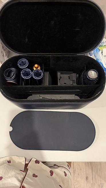 airwrap: Насадки для стайлера Dyson Airwrap (синий/медный) + футляр Состав — 5