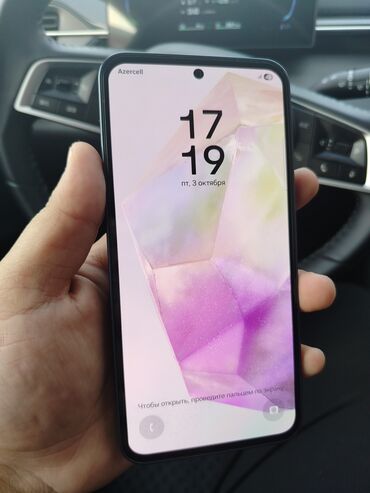 samsung a35 qiyməti: Samsung Galaxy A35, 256 GB, rəng - Qara, Sensor, Barmaq izi, İki sim kartlı