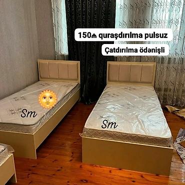 tek kiravatlar: Yeni, Təknəfərlik çarpayı, Siyirməsiz — 1