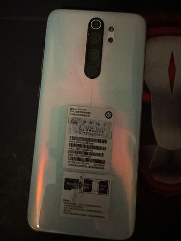 Redmi: Redmi, Redmi Note 8 Pro, Б/у, 128 ГБ, цвет - Голубой, 2 SIM