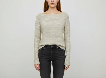 sweter odkryte plecy: Sweter damski, rozmiar S