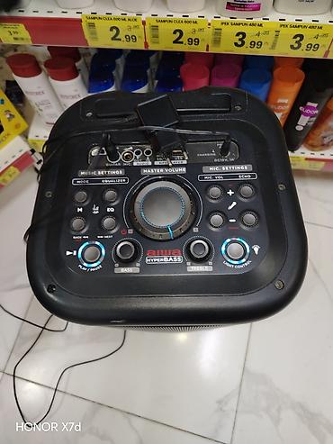 karaoke mikrofon bluetooth: Aiwa HyperBass portativ səs sistemi və mikrofon Xüsusiyyətlər: - — 2