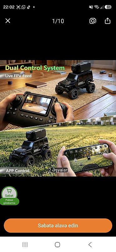 pultlu masin 07: RC Robot İt – D5 model - Göstərilən dəstdə futuristik dizaynlı — 7