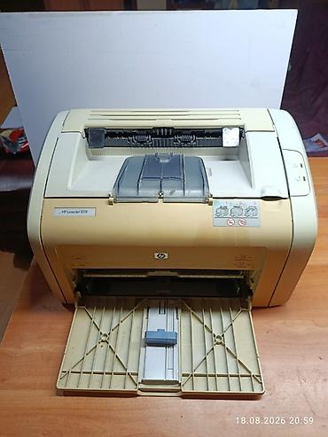 Принтеры: HP LaserJet 1018 monoxrom lazer printer - Kompakt və etibarlı HP — 1