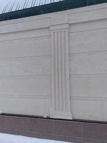 Другие виды отделочных работ: Услуги фасадная плитка сары-таш травертин лестница из гранита — 9