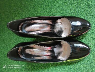 туфли лодочки сиреневые: Туфли 37, цвет - Черный
