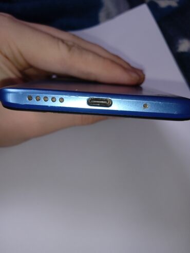 поко тел: Xiaomi, Redmi 10C, Б/у, 64 ГБ, цвет - Синий, 2 SIM