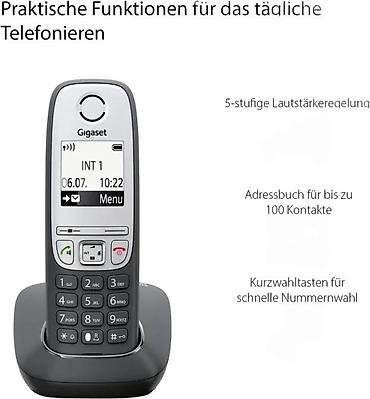 Fiksni telefoni: Gigaset bežični DECT set – 2 slušalice sa baznim stanicama - — 6