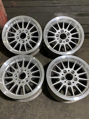 Диски: Литые Диски R 15 BMW, Комплект, отверстий - 5, Б/у — 4