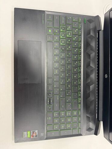ноутбук для игр: Ноутбук, HP, 8 ГБ ОЭТ, AMD Ryzen 5, 15.6 ", Колдонулган, Оюндар үчүн, эс тутум SSD
