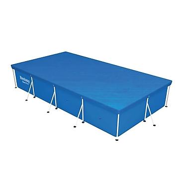 İdman və istirahət: Bestway 58107 hovuz tenti | 400x211 sm karkas hovuz örtüyü Bestway — 1