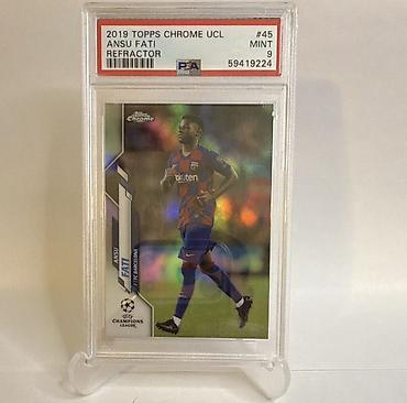 mətn pdf: Məhsul: 2019 Topps Chrome UCL Ansu Fati Refractor futbol kartı — 1