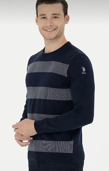 Sviterlər: Sviter, U.S. Polo Assn, L, rəng - Göy — 2