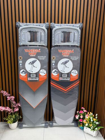 Pərlər, ventilyatorlar: Ütü masaları – Cingillioğlu markası Müxtəlif modellər: - CINDY (CM — 15