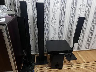 sony uslitel: Sony ev kinoteatrı komplekti - Marka: Sony - Komplekt: 4 ədəd hündür — 1