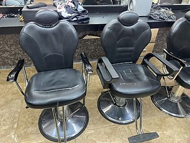 Salon, tibbi kreslolar: İşlənmiş, Saç kəsimi kreslosu — 2