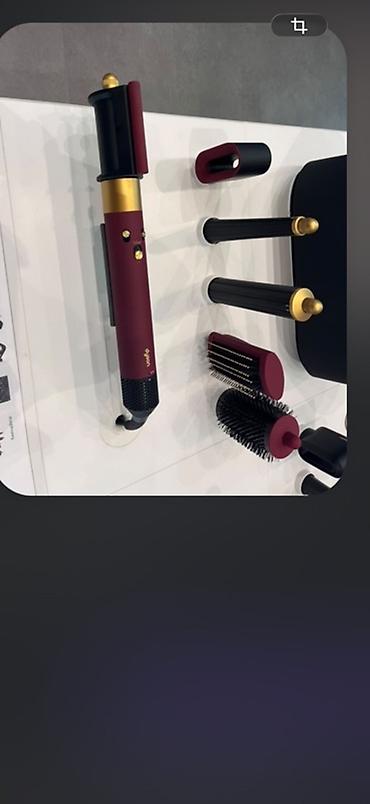 Чачка кам көрүү: Мультистайлер Dyson, Тегерек щетка — 1