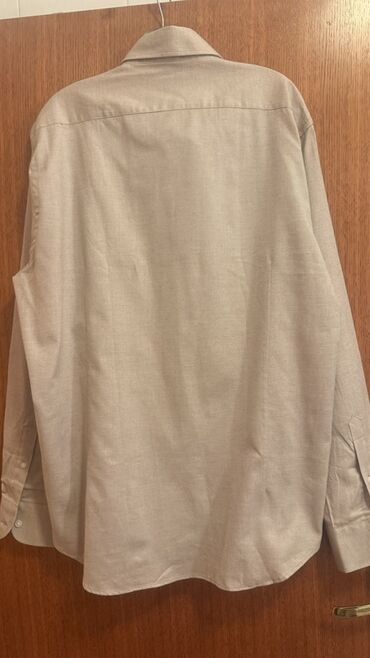 Košulje: Košulja Na duge rukave, XL, bоја - Bež, Pamuk — 10