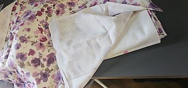 Tekstil: Teze Almanya istehsali cut neferlik yorgan uzu,2 eded 50×70 balinc — 3
