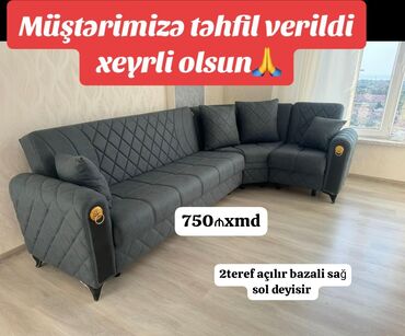 okean mebel: Künc divan, Yeni, Açılan, Bazalı, Parça, Şəhərdaxili pulsuz çatdırılma