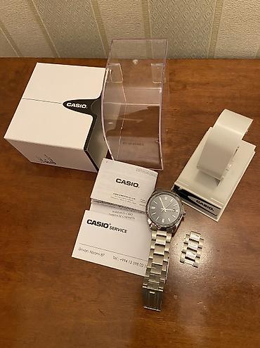 orginal canta: Yeni, Qol saatı, Casio, rəng - Gümüşü — 4