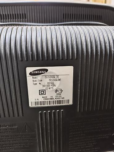 ses guc: Samsung markalı kineskop televizor. Klassik qalın ekranlı modeldir — 3
