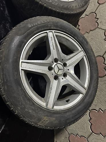 m filters: Комплект из 4 колес Mercedes-Benz AMG: литые диски 5-спиц и зимние — 1
