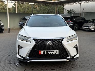 Lexus: Lexus RX: 2017 г., Автомат, Гибрид, Кроссовер — 2