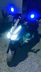 купить детский мотоцикл: Ушул Самурай Сатылат Скутер «Самурай» с яркой LED-оптикой и