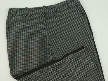 kapcie na szydełku wzory: Material trousers for women, size L