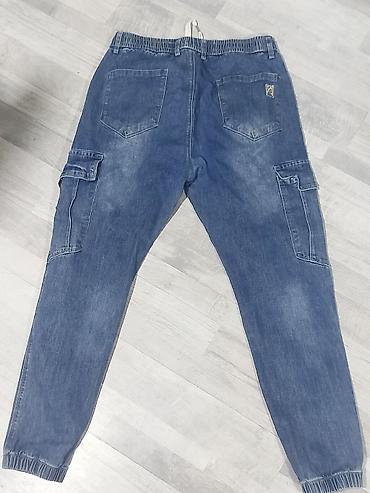 Джинсы: Мужские джинсы, L, LeviS, Б/у, цвет - Синий, Платная доставка — 2