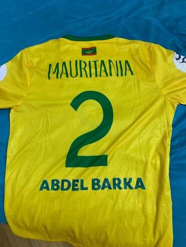 Рубашки: Mavritaniya mini fudbol oyun formaları satılır oyuncunun əynindən