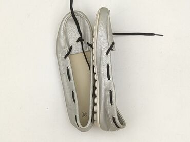 letnie kozaki do sukienki: Flat shoes for women, 40, condition - Very good