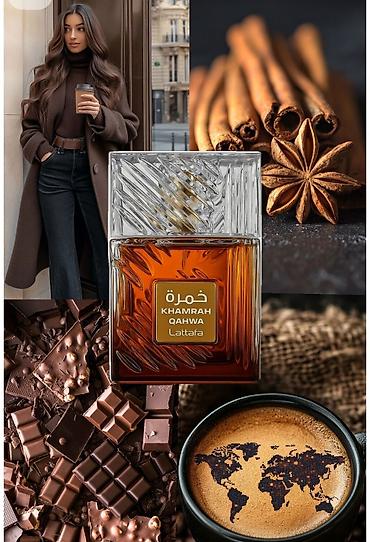 parfum vitrine: Khamrah Parfum A klass 50ml qaliciliqi 1 gune gederdi baqli qutuda — 1