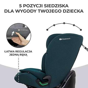 starinski dubak: Kinderkraft ONETO3 i-Size auto sedište 76–150 cm – Harbor Blue Šifra — 5