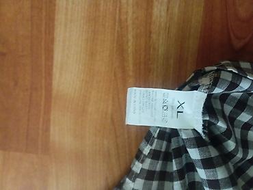 kətan köynək kişi: Qara-ağ dama naxışlı qadın köynəyi. Koynək 1 defe geyinilib razmer xl — 3